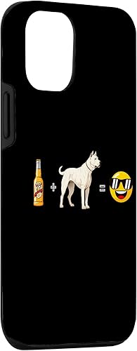 Miniatura 6 de iPhone 13 Pro Max Dogo Argentino + Beer Dog Dad Happy Men Pet Lover Case