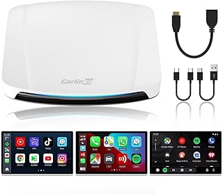 CarlinKit Android 13 AI Box GPS | Qualcomm 8-Core | Super Fast | 8GB+128GB | 4-in-1 Wireless Adapter | 4G SIM & eSim Support | Google Play | YouTube TOD | HDMI Output | Smart Car Upgrade For All Cars