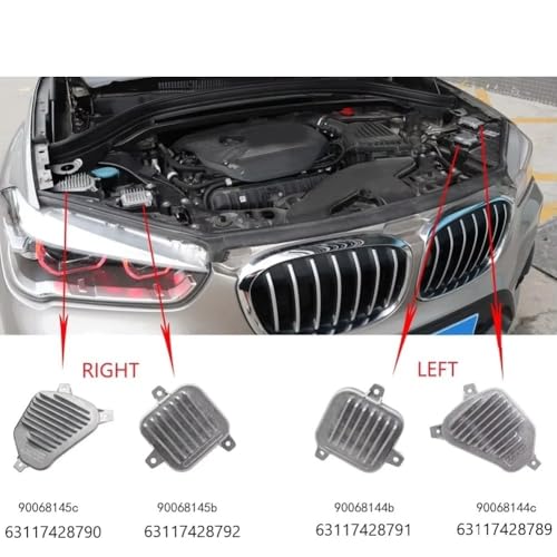 Module Commande Feux de Jour BMW X1 F48 DRL Rouge 63117428792 - 2