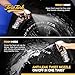 toretark Wheel Cleaner & Tire Cleaner & Rim Cleaner, Professional 3 in 1 Car Wash Iron Remover Cleaning Spray for Car Detailing Supplies 16 Fl Oz