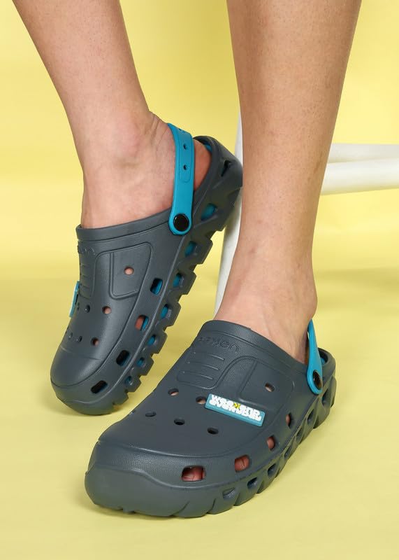 Image of PARAGON Eeken EVK10916G Men's Clogs| Durable, Lightweight and Comfortable | Easy Wear Slip On with Rubberised Sole for Better Grip | Easy Washable
