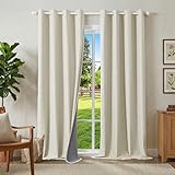 Qualité Premium & Entretien Facile: Tissu robuste et extra-lourd pour une durabilité accrue. Lavable en machine (30°C) ou à la main. Inclut 8 anneaux métalliques (Ø 4 cm) par rideau. Runyéla – pour un intérieur où qualité de vie et touche d’élégance se rencontrent
