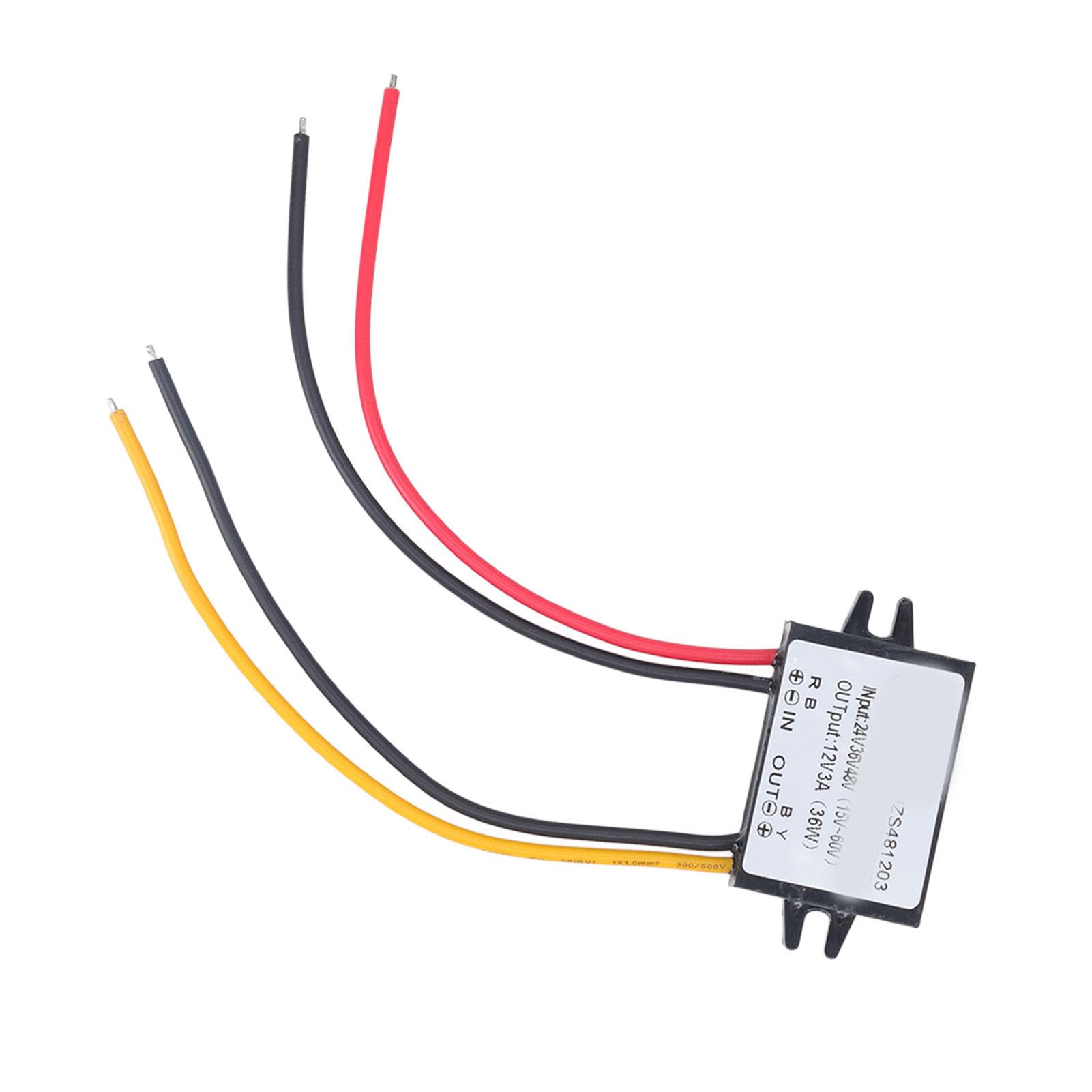 Super Cienki Regulator Napięcia DC 24 V 36 V 48 V 15-60 V do 12V3A o Mocy 36 W do Systemów Bezpieczeństwa Pojazdów
