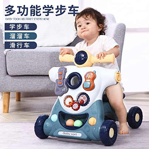 NC Infant Multi-Functional Three-in-one Walker, Balance car, Sliding Luge, Baby Hand Push Walker, Toy Walker