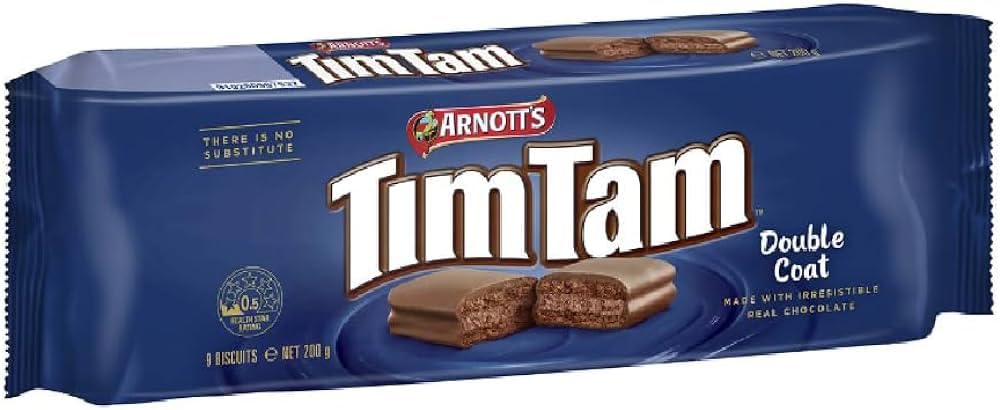 Arnotts TimTam Double Coat Made With Real Chocolate Biscuits 9 Biscuits 200g (B0CVBH7SHZ) Amazon Price History, Amazon Price Tracker