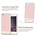 iPhone 6 Case, Moze iPhone 6 Case Protective SOFT-Interior Scratch Protection Slider Style Hard Case for iPhone 6 (2014) - (rose gold/gold)