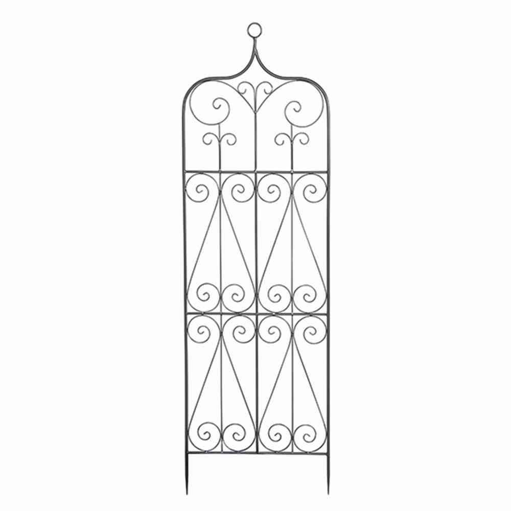 Siena Garden Rankgitter Metall in anthrazit unterverzinkt 51x64 cm