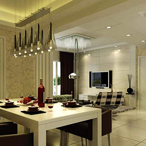 A15 Led Bulb G45 7W Mini Globe Led Bulb Led Candelabra Bulb For Ceiling Fan Decorative Lights, E26/E27 Medium Base,7W(60W Equivalent),Ac85-265V,Not Dimmable,Warm White 3000K,6 Pack #TOP6