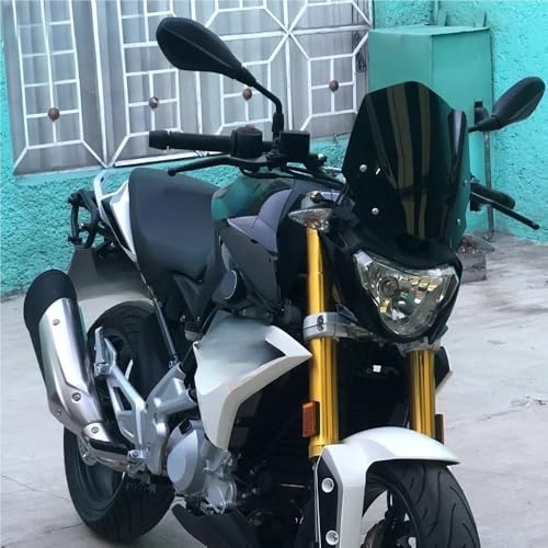 Déflecteur vent G310R réduit la fatigue du motard bulle de protection avec support 2017-2024 - 4