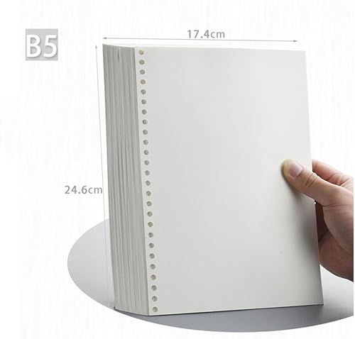 Miniatura 5 de VILLCASE 50 hojas de recambio de página, bloc de dibujo para niños, diarios, blocs de bocetos de papel para niños, papel de recambio de dibujo para