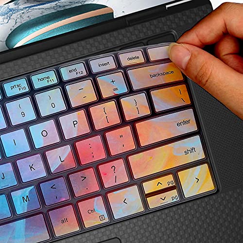 Protector de teclado colorido para Dell XPS 15 y 17 miniatura 4