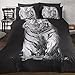 Produktbild Weißer Tiger einzelner Bettbezug