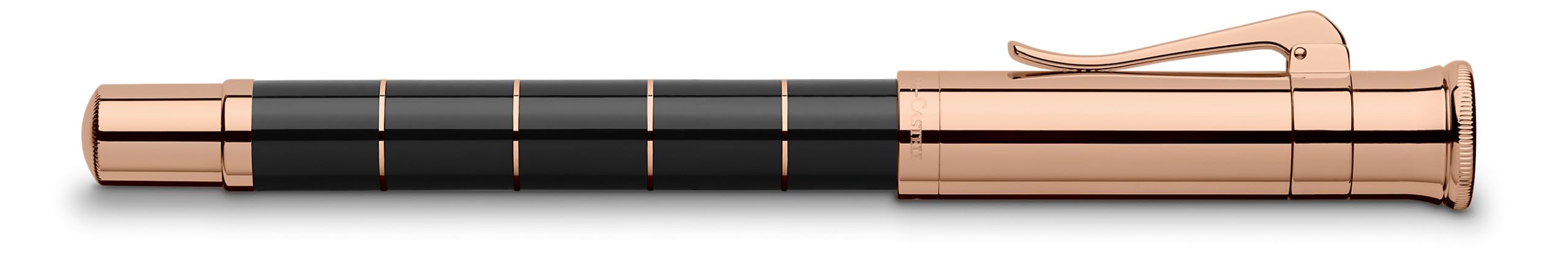 Graf von Faber-Castell 145780 - Penna stilografica Anello Rose Gold M