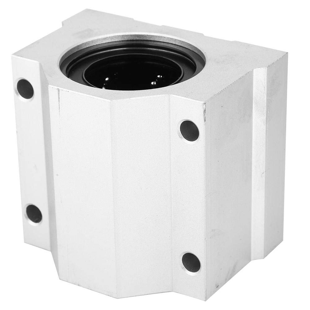 Unità lineare di scorrimento con cuscinetto a sfere 40mm, SC40UU Unità lineare con scorrimento a sfere in alluminio con movimento lineare a sfere 40mm, 70mm