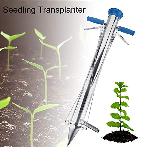 Viagasafamido Long Handled Bulb Planter Tools And Vegetable Seedling Transplanter, Seed Bulb Planter Machine With Sponge Handles,Double-Handle Seedling Planter(Double-Handle) #TOP1