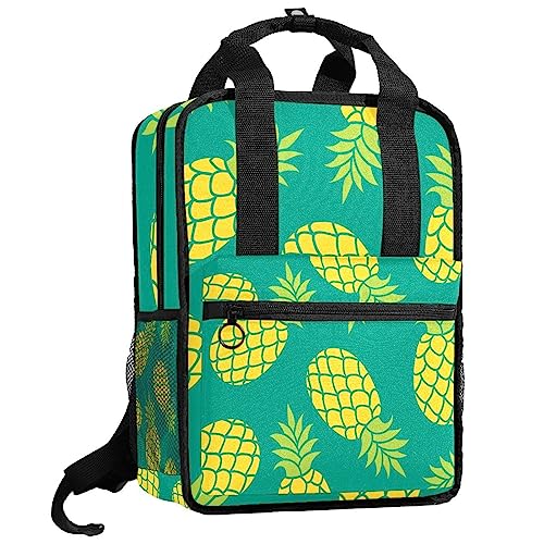 Sac à dos pour garçons motif ananas multicolore 35.5 cm