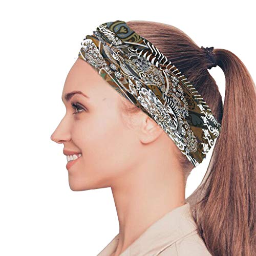 Headwear Bandana Vintage Horse Aztec Tribal Face Scarf Cover Mask Headband Neck Gaiter For Women Men Dust Sun Protection Balaclava #TOP5