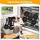 3 Stück Ninja Heißluftfritteuse Zubehör, Silikonform Donuts Backform Airfryer Zubehör Kompatibel Ninja AF400EU, AF500EU, AF300EU, AF451EU, SL400EU, Ölpinsel Enthalten
