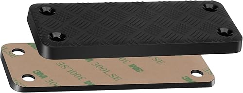 HUICOCY Gun Magnet Mount No Drilling with 3M Adhesive, Magnetic Gun Mount Rated Max Up to 55 LBS, Concealed Car Gun Mount, Gun Holster for Vehicle