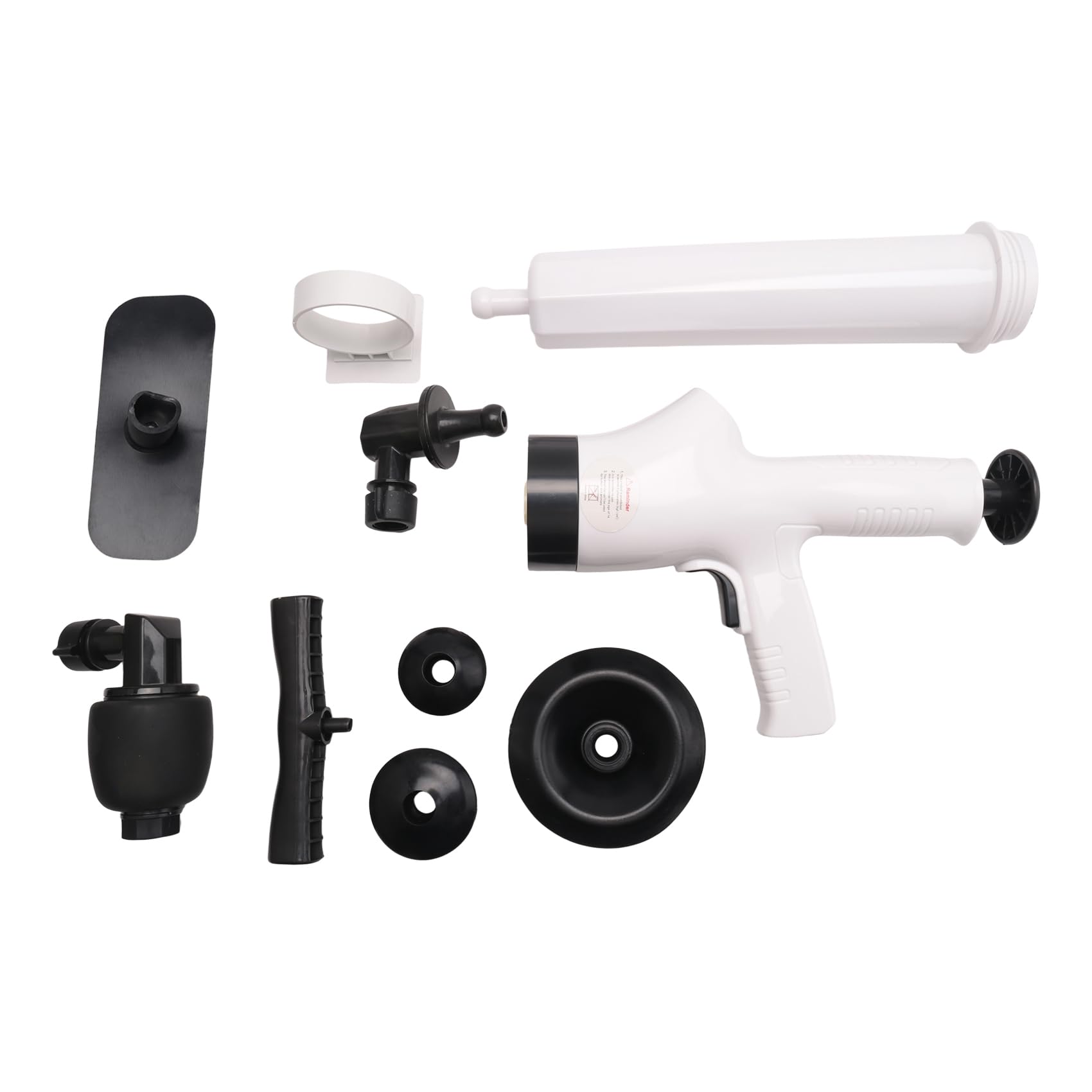 CTRLZS High-Pressure Air Plunger By Sleek Home - Drain Clog Remover & Unclogger for Toilets and Drains