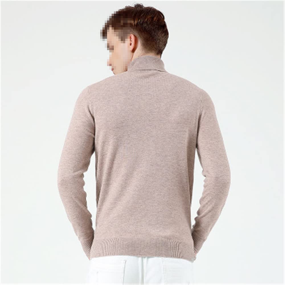 Męski golf męski sweter jesień zima sweter dzianinowy ciepły męski sweter męski sweter, granatowy, M
