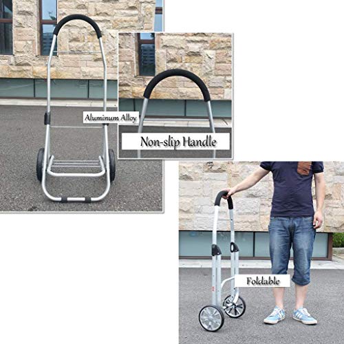 2,3 Kg Leichter, Strapazierfähiger Einkaufstrolley Aus Oxford-Stoff, Zusammenklappbar, Tragbarer Einkaufswagen Aus… – Bild 6