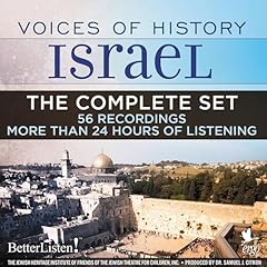 Diseño de la portada del título Voices of History Israel: The Complete Set