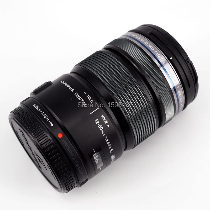 Compatible con Lente Olympus 12-50 mm EZ Lente 12-50 mm (95% Nuevo sin Caja de Embalaje Original)