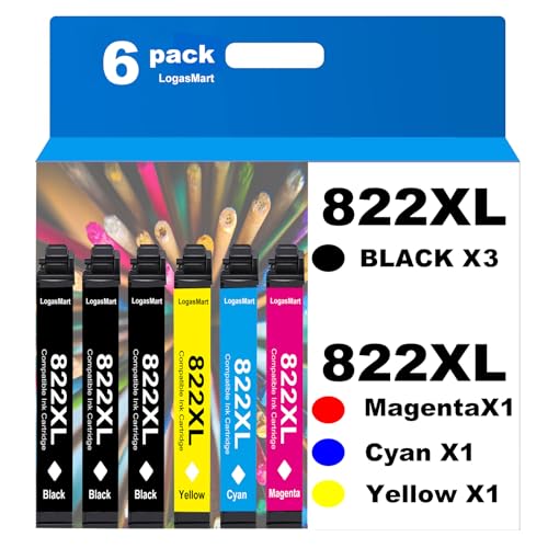 822XL Remanufactured for Epson 822XL Ink Cartridges for Epson...
