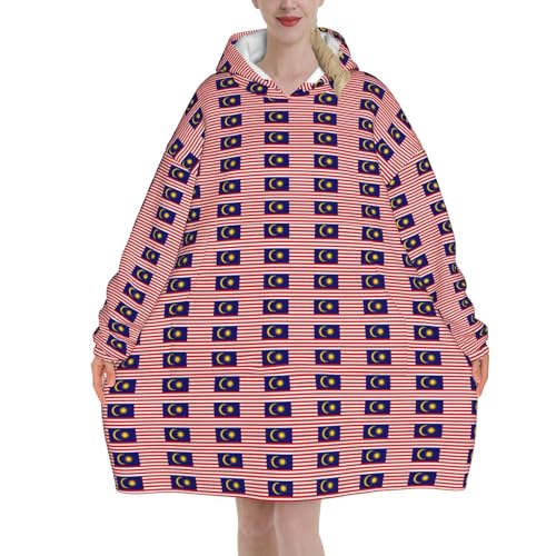 Couverture surdimensionnée Malaisie plaid doux et chaud d'hiver