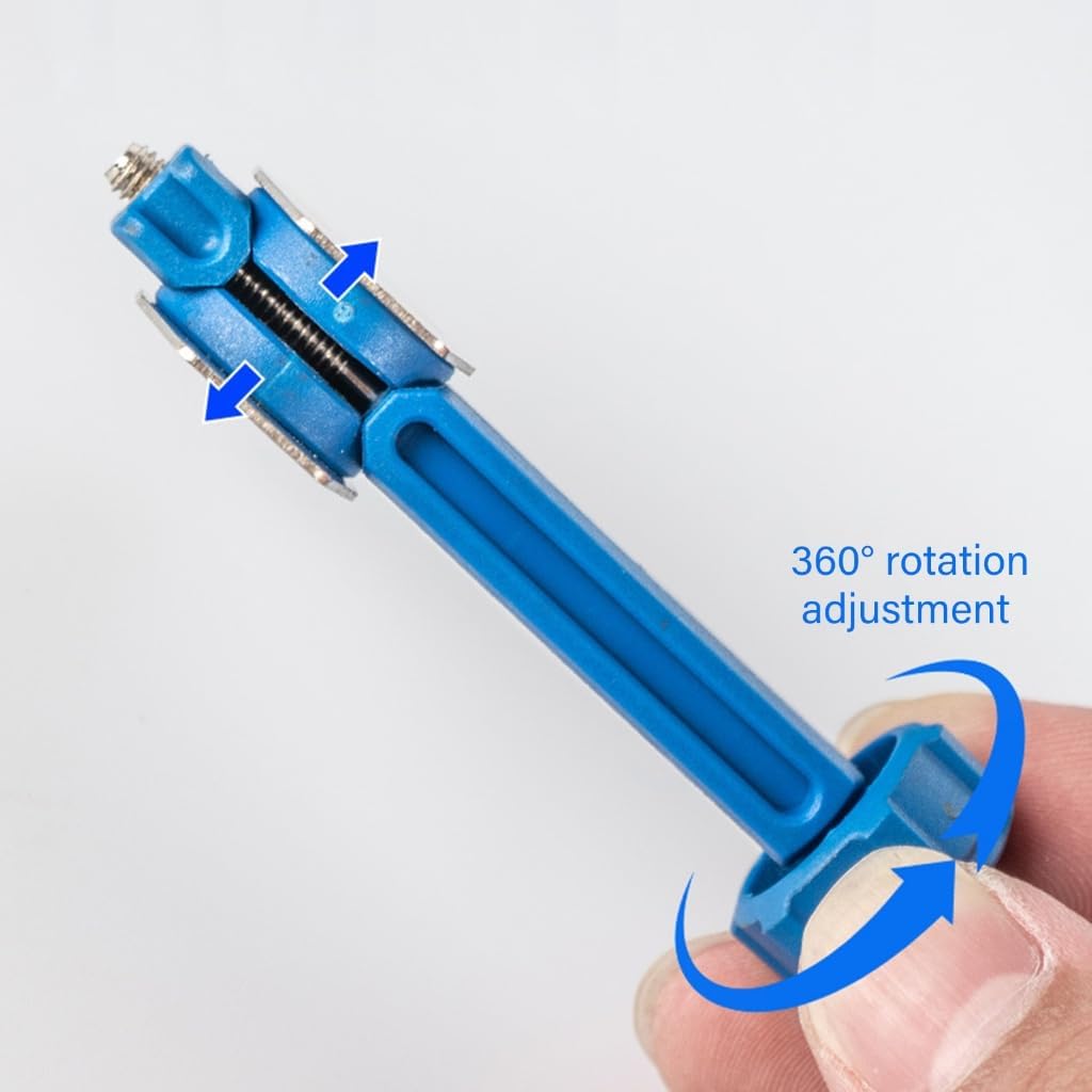 Ceramic Plunger Brake Reset Tool Alloy Construction Ergonomic Design for Bike Repair and Automotive Servicing