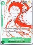 One Piece Monkey.D.Luffy Rare Card OP07-033 Trading Card
