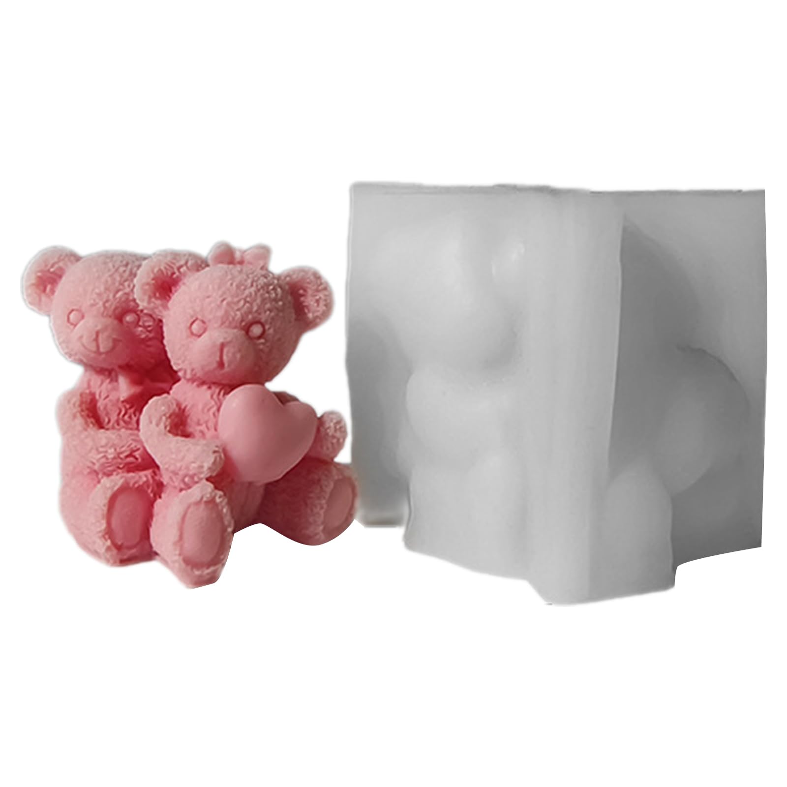 Moule en silicone pour petit ours - Créez des figurines uniques et décoratives