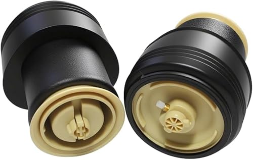 2pcs Rear Air Suspension Springs Bag Compatible with BMW X5 E70 2007-2013 & X6 E71/E72 2008-2014 - OE Replacement for BMW X5 X6 Rear Suspension 37126790078 37126790080
