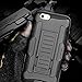 Cocomii Robot Armor iPhone 6S Plus/6 Plus Case NEW [Heavy Duty] Premium Belt Clip Holster Kickstand Shockproof Bumper [Military Defender] Full Body Cover for Apple iPhone 6S Plus/6 Plus (R.Black)