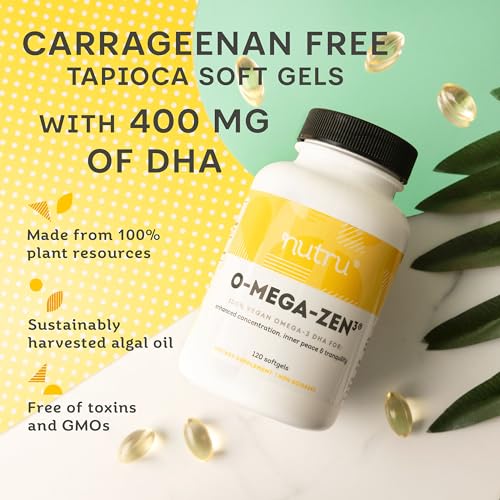 O-Mega-Zen3-Vegan-Omega-3-DHA-Supplement-400-mg-DHA-Essential-Fatty-Acids-Carrageenan-Free-Premium-Algal-Based-Fish-Oil-Alternative-Supplement-120-Softgels