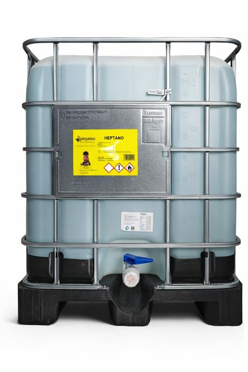 Heptano. Pureza: >99%. Envase 1000 Litros.