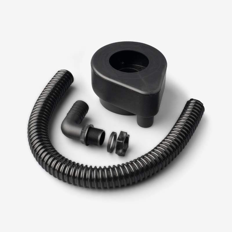 Harcostar Black Universal Rain Trap - Rain Diverter for water butt
