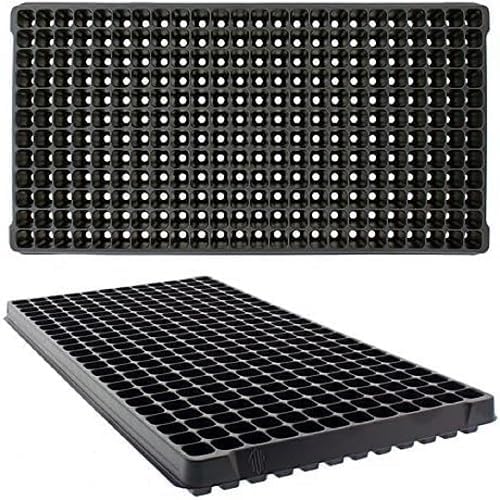 Seed Starting Plug Flats, 10 Pack 288 Cells -Seedling Starter for Planting (10, 288 Cells)