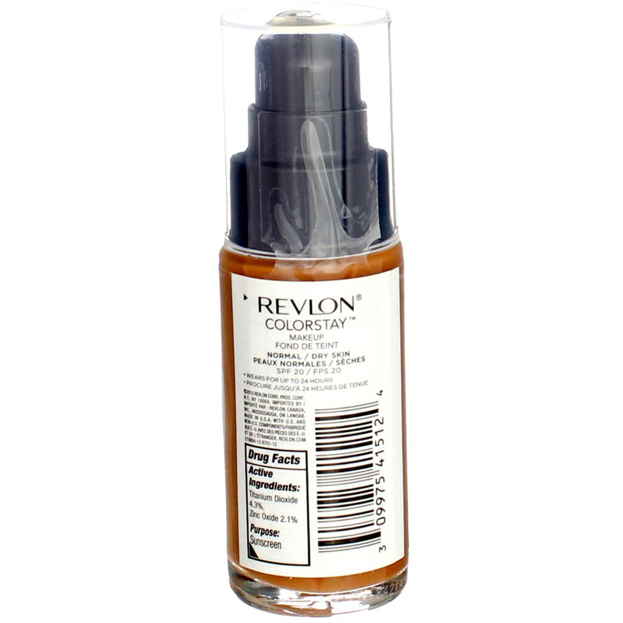 Revlon ColorStay Cappuccino Makeup For Normal/Dry Skin -- 2 per case