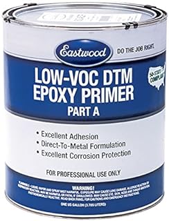 Eastwood Gray Epoxy Steel Aluminum Fiberglass Primer and Sealer Gallon 1:1 Corrosion Resistance