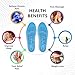 Magnetic Insoles, 1 Pair Magnetic Insoles for Acupressure, Orthopedic Insoles for Men and Women, Reflexology Acupressure Insoles Plantar Fasciitis Foot Health Care (35-40)