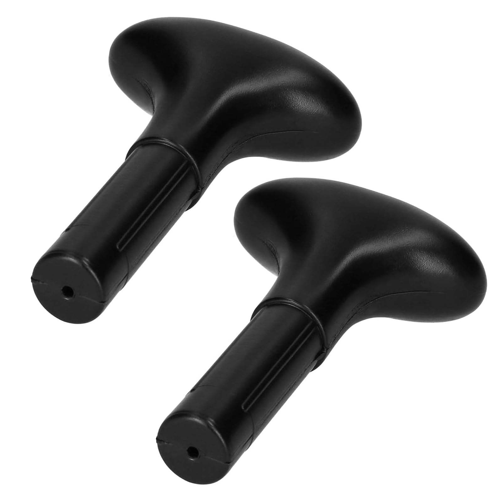 MLWSKERTY 2Pcs Light Weight Kayaks Paddle T Handle Surfboard Paddle Replacement Handle Portable Surfs Paddle Head Plug Enduring