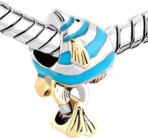 Fish Charm for Pandora Charms Bracelets Dangle Bead Animal Fish Charms for Women Birthday Jewelry Gifts - Image 3