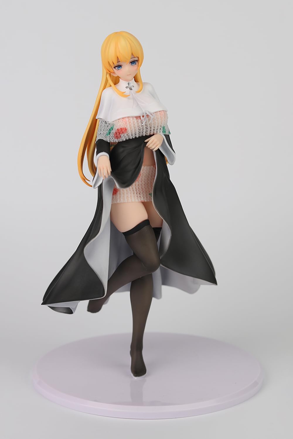 Zatanend Ecchi Figure Naughty Nun(Hard Ver.) Anime Girl Figure,Waifu Hentaii Figures,Anime Figure Girl.Sexy Anime Figures +18 Uncensored Collection Gift Model Toys No Box