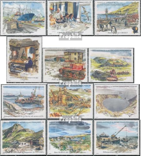 Sellos para coleccionistas Prophila Antártida Francesa 400-411 pintura MNH 1999