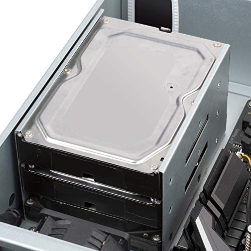 Silverstone Technology 2U Dual 5.25" Drive Bay Atx Rackmount Industrial Storage Server Chassis With Usb 3.1 Gen1 Interface, Sst-Rm23-502 #TOP7