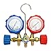 Mofeez Pro AC A/C Diagnostic Manifold Freon Gauge Set For R134A R12 R22 Refrigerants, with Couplers | ACME Adapter | Instructions