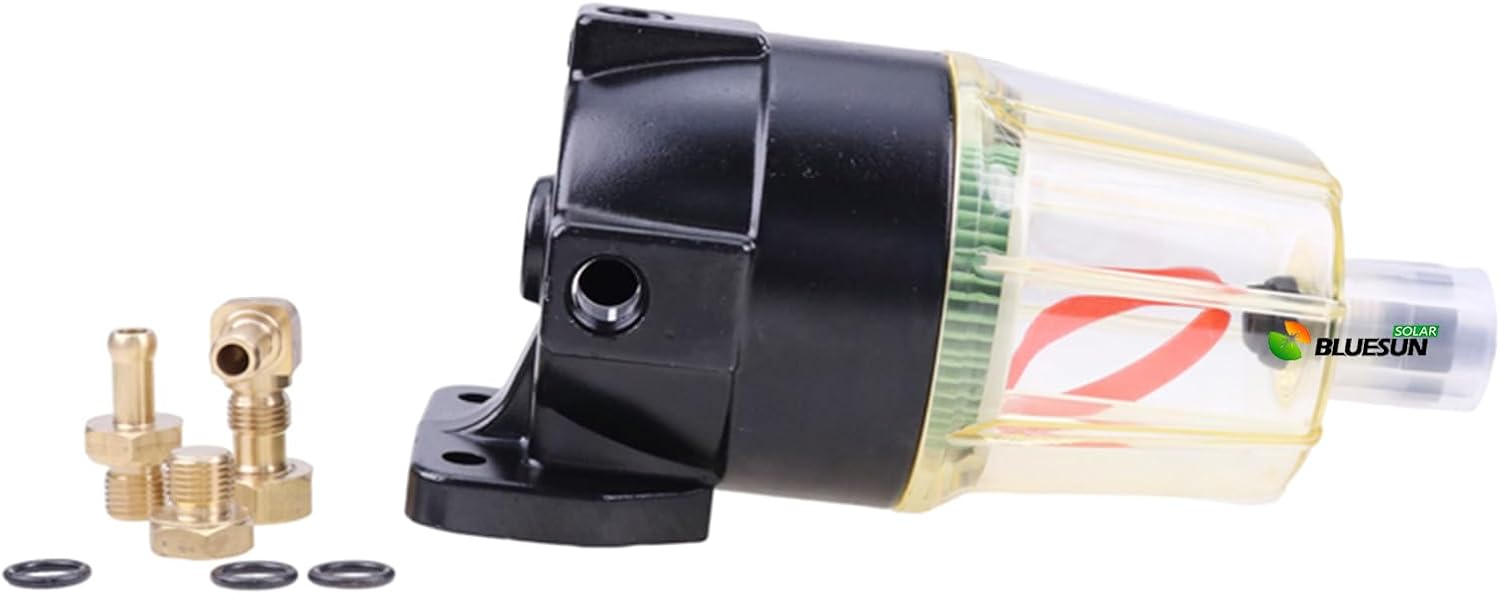 BLUESUNSOLAR 10 Micron Fuel Filter Water Separator 90794-46905 9079446905 Replacement for Yamaha Outboard Motor Up To 300HP