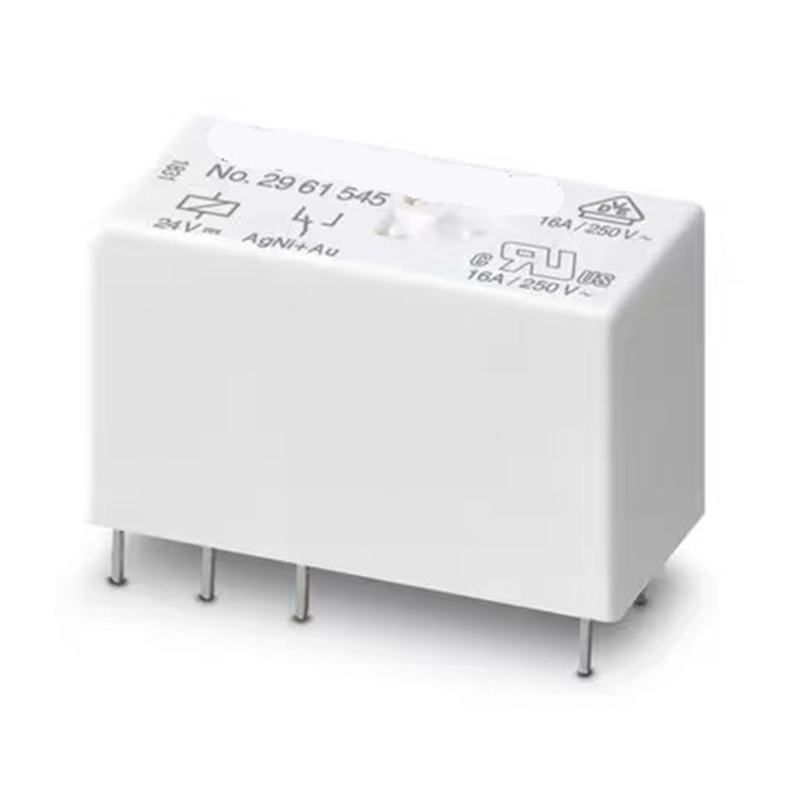 Relé de 12 V CC REL-MR- 24DC/21HC AU 2961545 con un contacto conmutador para circuitos 2